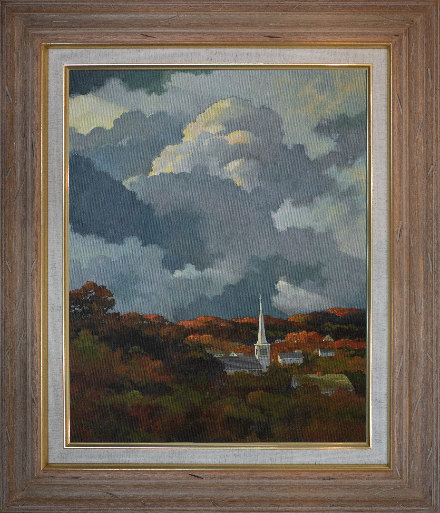 Eric Sloane Painting Title: Autumn In New England